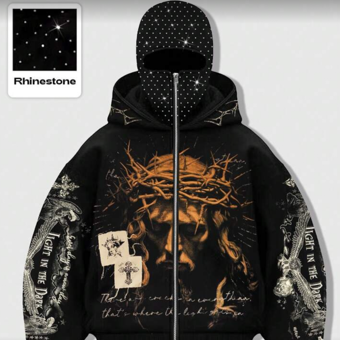 Masked Jesus Hoodie
