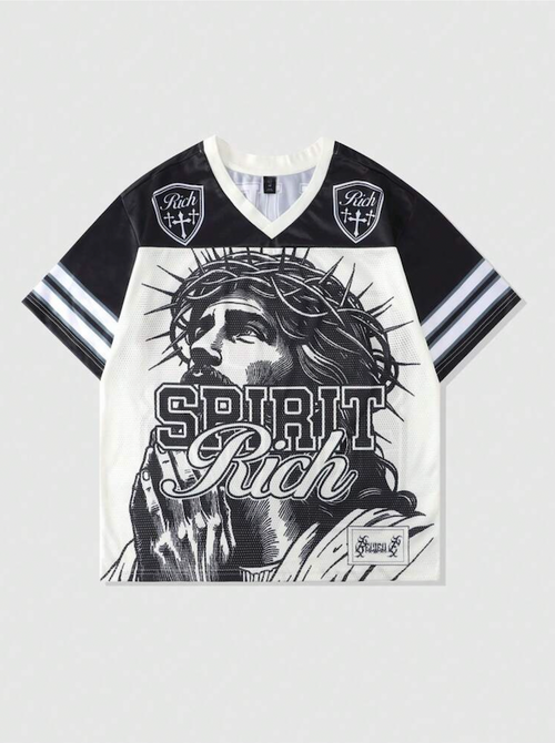 Jesus Jersey – Black & White Edition