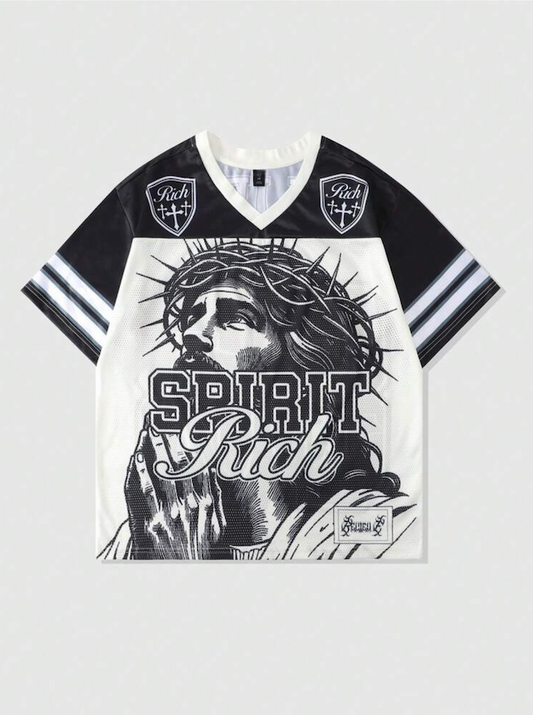 Jesus Jersey – Black & White Edition