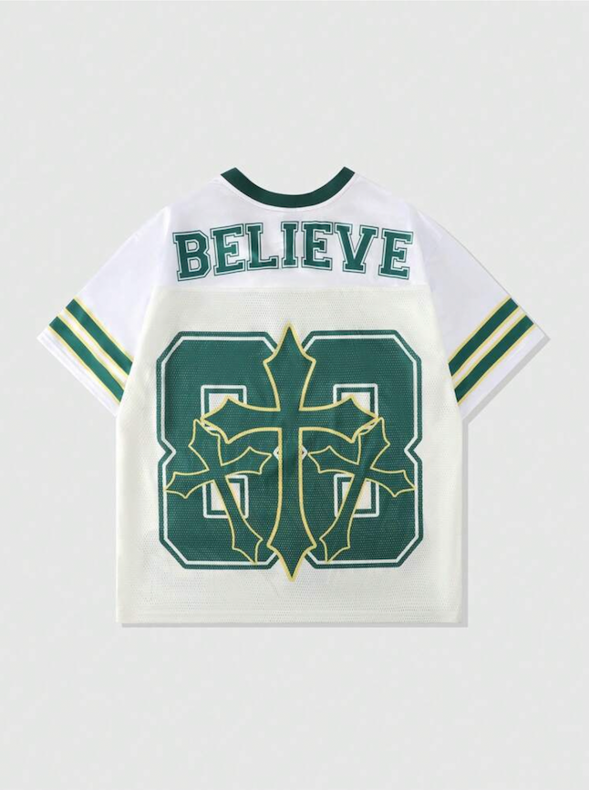 Jesus Jersey - Green & White Edition