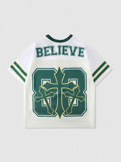 Jesus Jersey - Green & White Edition