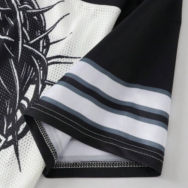 Pray On™ Jersey - Black & White