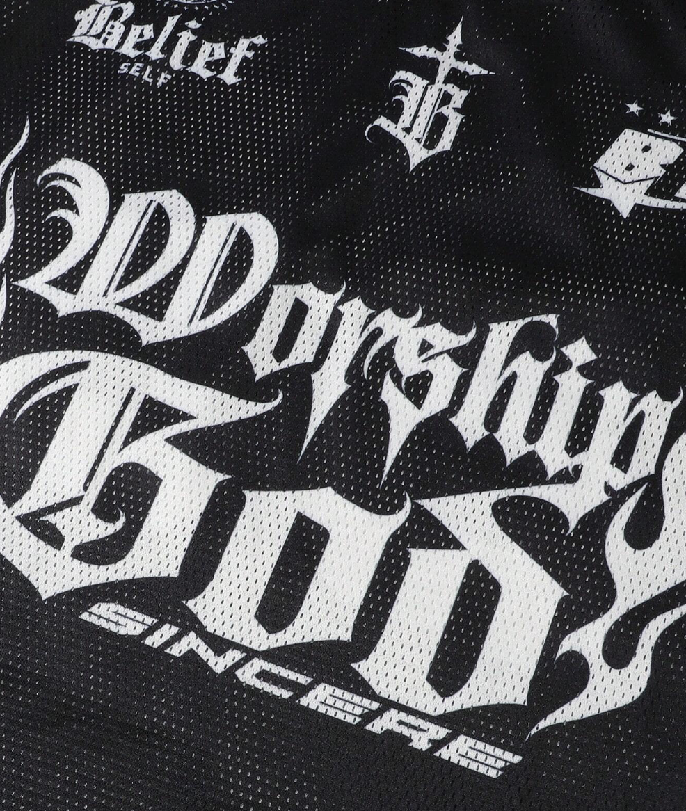 Worship God - Black & White
