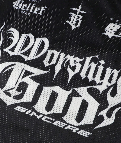 Worship God - Black & White