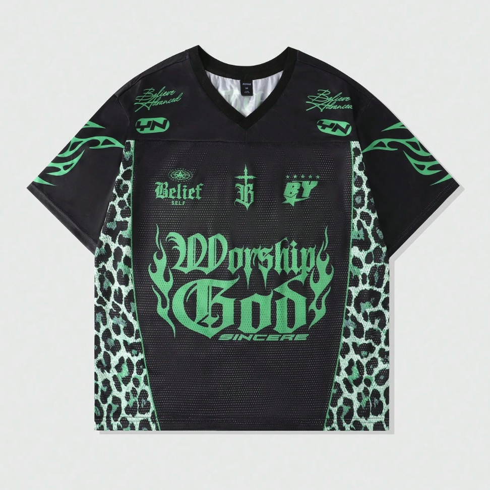 Worship God - Black & Green