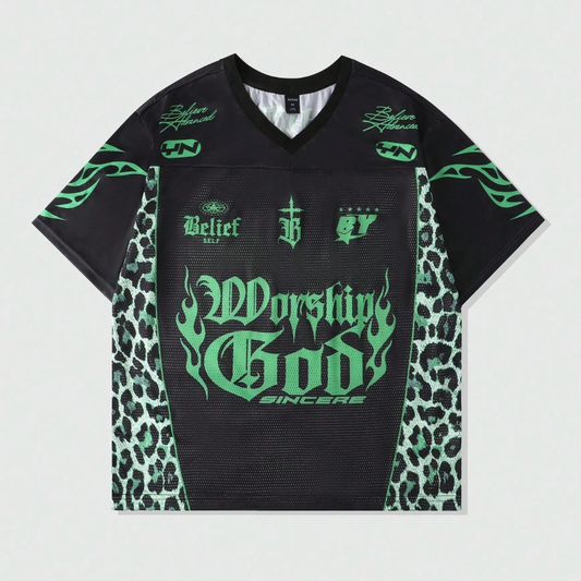 Worship God - Black & Green