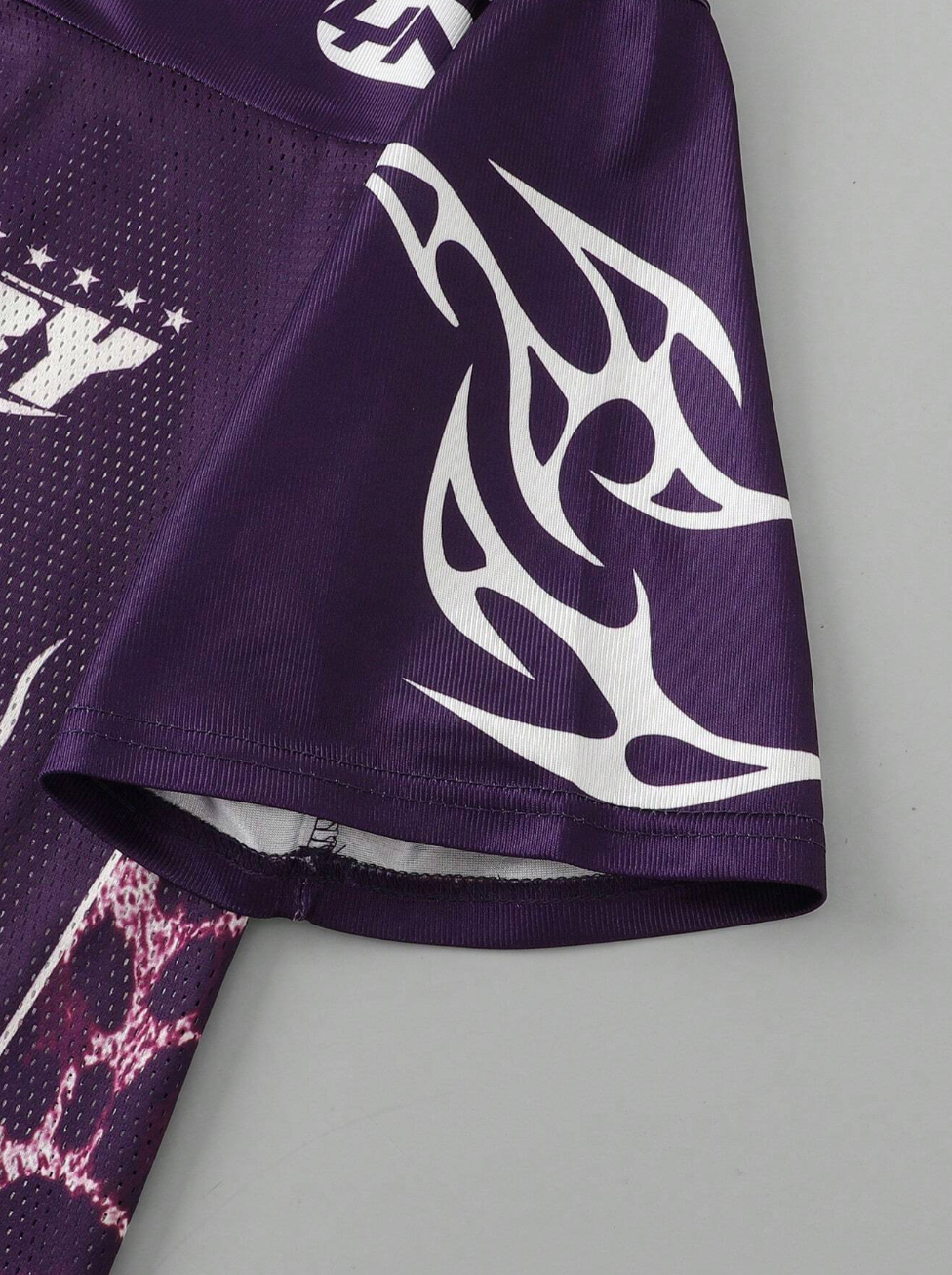 Worship God - Purple & White