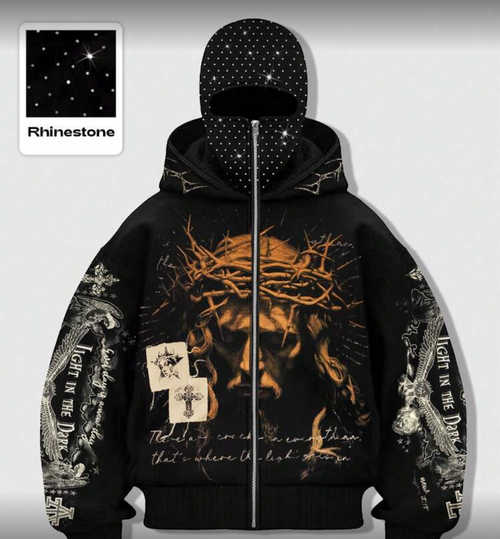 Masked Jesus Hoodie